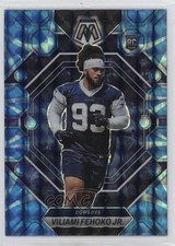 2023 Panini Mosaic Rookies Reactive Blue Prizm Viliami Fehoko Jr #375 0g8o