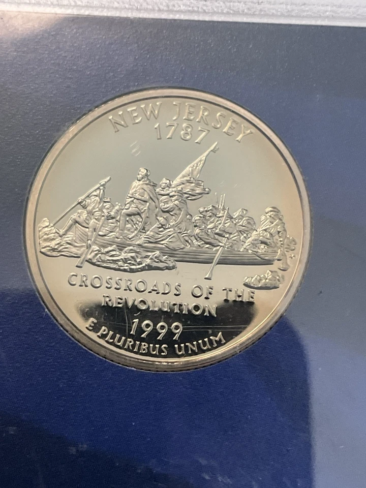 State Quarter, New Jersey 1999, Mint Condition. Minted S. Uncirculated. - Image 4 of 4