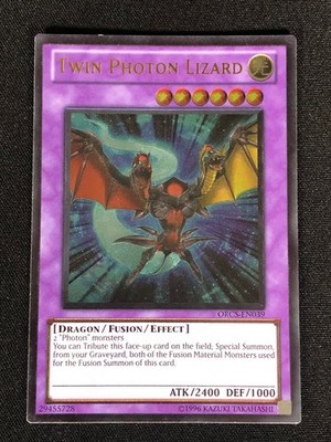 Yugioh Twin Photon Lizard ORCS-EN039 Ultimate (NM)