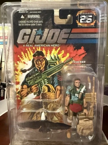 GI Joe  2007 Spirit Iron-Knife Foil Exclusive with Star ⭐️ Case MOC