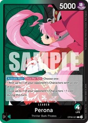 One Piece Card Game Perona #OP06-021 Wings of the Captain Leader