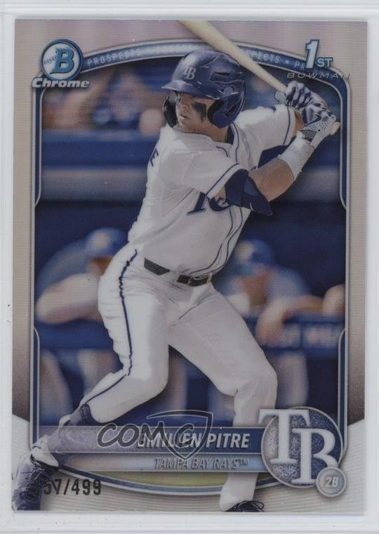 2025 Bowman Chrome Prospects Refractor /499 Emilien Pitre Émilien #BCP-83 0g2y