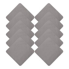 Reusable Glasses Cleaning Cloth for Glasses 5.91"x5.91" Dark Gray 10 Pcs