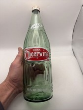 Nice 32oz Cheerwine With Cap Soda Bottle