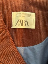 Zara kids 10 11 brand brown cordury jacket button NM studio wardrobe auction