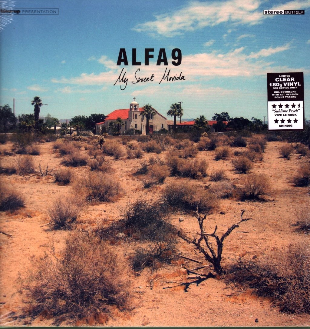 Alfa 9 My Sweet Movida LP vinyl Europe Blow Up 2018 limited 180g clear vinyl LP