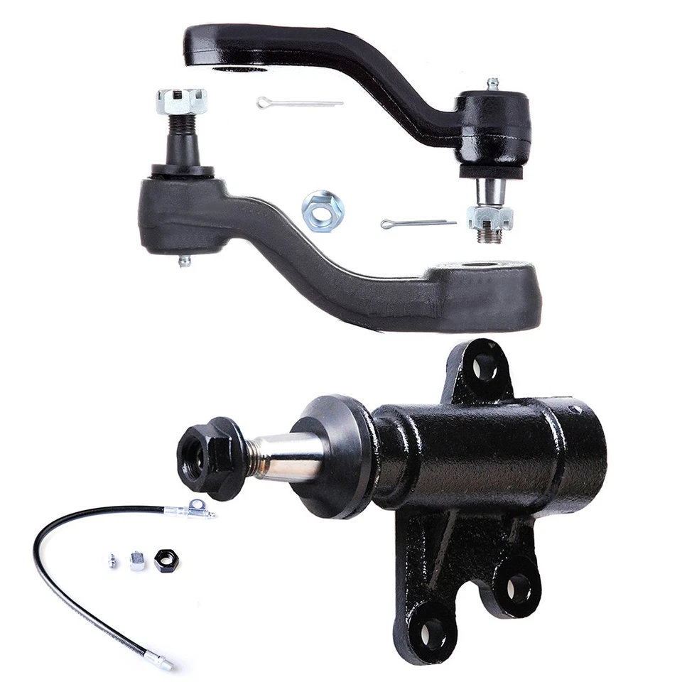 Soporte de brazo Pitman de rueda loca de dirección delantera 3 unidades para Chevy GMC C1500 C2500 Tahoe Yukon Foto 2 de 4