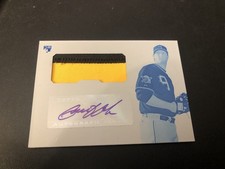 2013 Topps Finest Autograph Jumbo Relic Rookie Gerrit Cole #AJR-GC 1/1