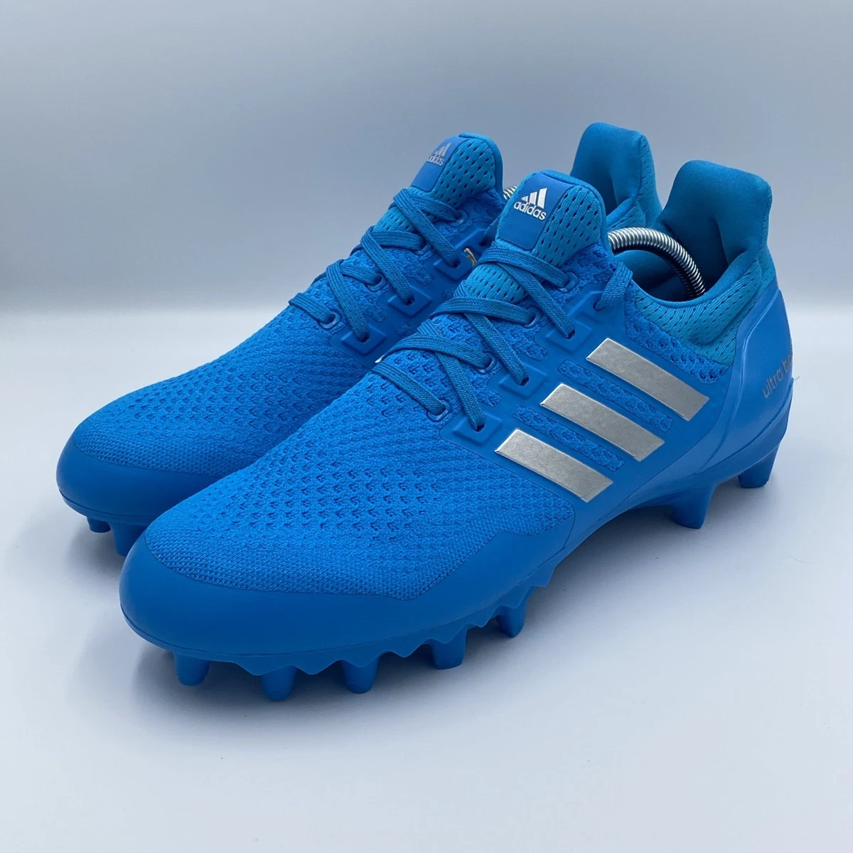Adidas UltraBoost Cleat Men’s 11 Blue Silver JP7412 New No Box adidas UltraBoost Cleat Solar Blue for Sale | Authenticity  main image 4