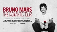 2 Biglietti Bruno Mars Milano San Siro 15/07/2026 1° Settore