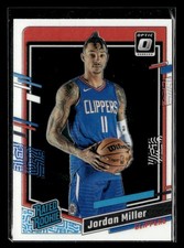 2023-24 Donruss Optic #250 Jordan Miller Rookie Card Los Angeles Clippers