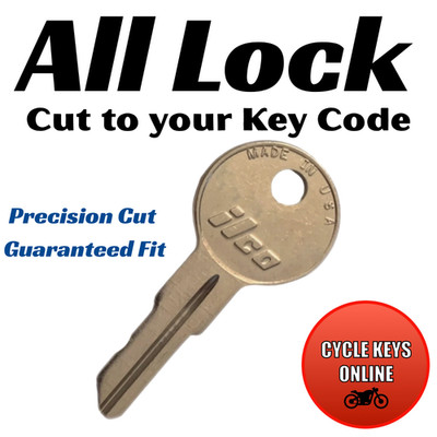 All Lock Boat Storage Compartment keys cut to code key codes PK500A-PK749A