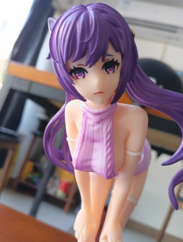 Hot, Anime Keqing Beautiful girl PVC Figure Statue toy New No Box 18cm |  eBay