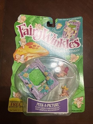 Kenner 1993 Fairywinkles Peek-A-Picture Jewelry Box Factory Sealed Vtg