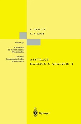 Edwin Hewitt (u. a.) | Abstract Harmonic Analysis | Taschenbuch | Englisch | x