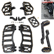 For Harley Floorboards Footboards Shifter Levers Touring Street Glide Road Glide