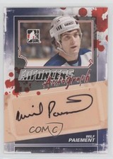 2011-12 ITG Enforcers Auto Wilf Paiement #A-WPA Auto 1pc9