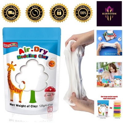 Creative Air Dry Modeling Clay - Non-Sticky, 24 Color Set with Sculpting Tools