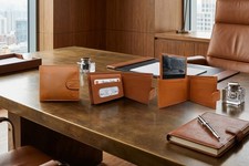 Men's Genuine Bifold Leather Slim Wallet-