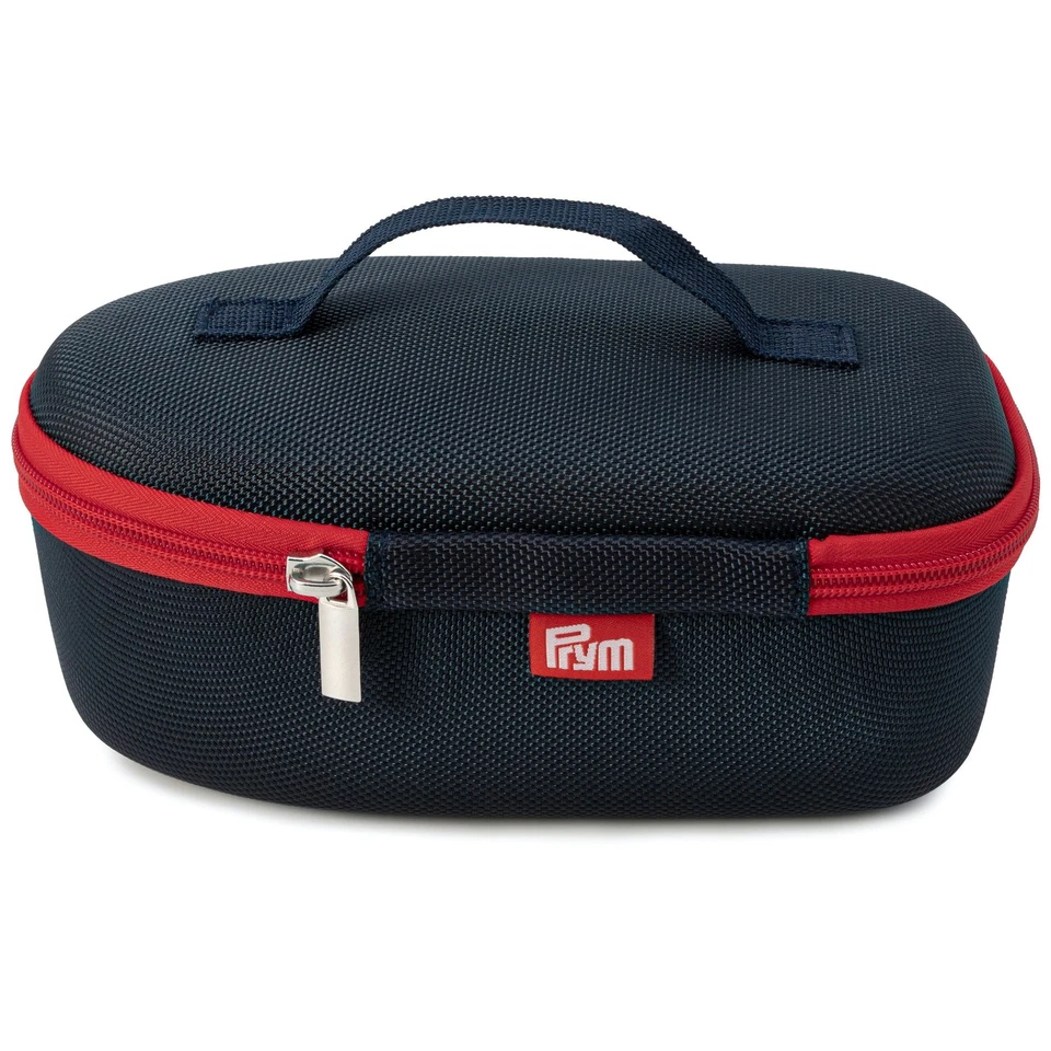 PRYM CONSUMER EUROPE GMBH Prym Mini-Bügeleisen Case marineblau/rot Aufbewahrungslösung