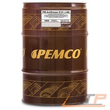 PEMCO 60 L LITER ANTIFREEZE 912+ (-40) KÜHLERFROSTSCHUTZ ROT KÜHLFLÜSSIGKEIT