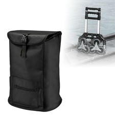 Folding Trolley Shopping Cart Storage Bag Waterproof for Home Office Reusable