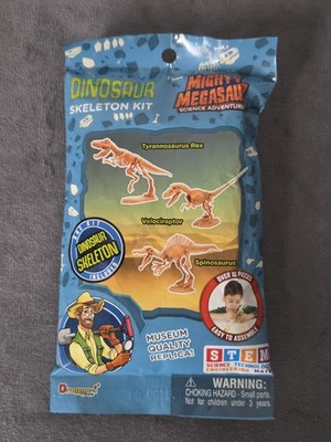 Mighty Megasaur Wissenschaft Abenteuer Dinosaurier Skelett Kit-brandneu versiegelt STEM