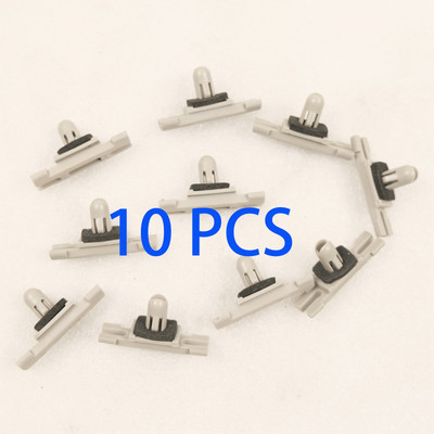 10pcs Roof Line Reveal Moulding 51137117240 Clip for BMW E90 E91 F30 F31 Gray