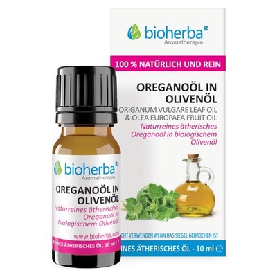 Bioherba Oreganoöl in Olivenöl Origanum Vulgare Leaf Oil & Olea Europaea Fruit O