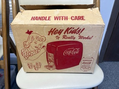 Vintage Toy Coca Cola Plastic Dispenser with Box And Cups | eBay