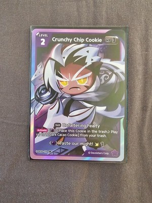CookieRun Braverse BS8-119 Crunchy Chip Cookie [SR] Foil