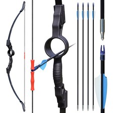 Youth Bow and Arrow Set for Teens Beginners, Archery Recurve Bow with Safety ...