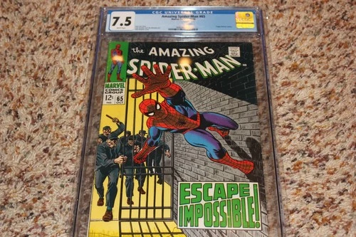 CGC 7.5 AMAZING SPIDER-MAN #65