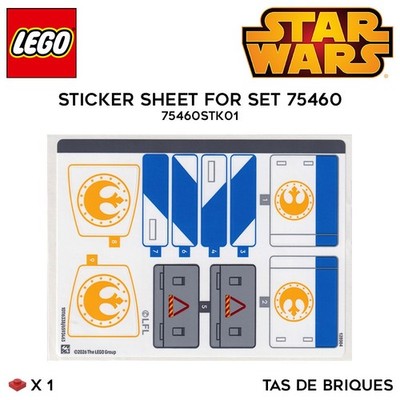 LEGO Aufkleber Sticker Star Wars SET 75460 (75460stk01)