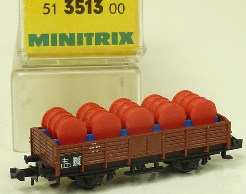 minitrix 51 351300- Niederbordwagen in OVP | Condition: Gebraucht