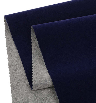 Self Adhesive Velvet Flock Backing Paper Liner for Jewelry Drawer 17.7'' X 117'' C