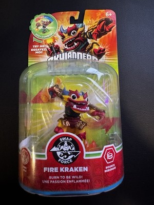 Skylanders Fire Kraken Swap Force Character Figure Bounce Swap Zone Power