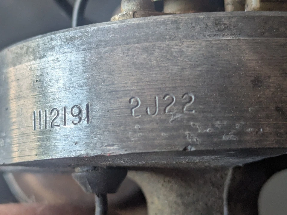 Pontiac 455 1973 distribuidor de puntos de transmisión Firebird GTO 1112191 2J22 MT y AT Foto 4 de 4