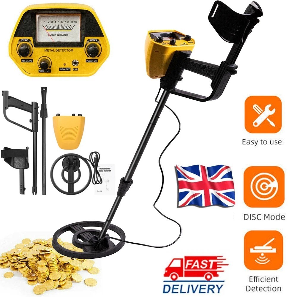 Metal Detector Gold Detector Treasure Hunter Christmas Gift Waterproof Coil - UK