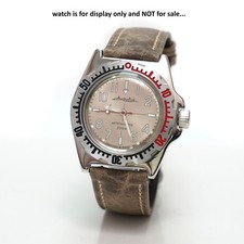 Cinturino orologio pelle italiana marrone 22 mm finitura patina, per orologio Vostok Amphibia