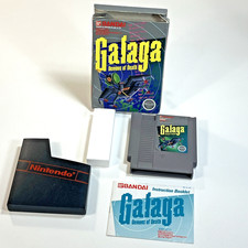 Circle Seal - Galaga: Demons of Death (Nintendo NES Game) Complete in Box
