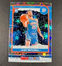 2024-25 Panini Hoops Ajay Mitchell #268 RC Rookie Winter Premium