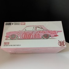 Kaido House Mini GT Datsun 510 Pro Street Buta V1 Pink 1:64 Diecast