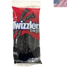 Two 5 Oz Packs of Black Licorice Twists - Treat Yourself to Kosher Goodness