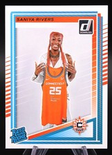 2025 Panini Donruss WNBA Saniya Rivers Rated Rookie Connecticut Sun #92