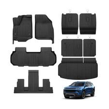 Floor Mats for 2024-2026 Chevrolet Chevy Traverse  for 2024-2026 GMC Acadia ...