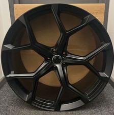 23" RS6-F  SQ8 RSQ8 STYLE ALLOYS TO FIT 5X112 AUDI Q7 Q8 SATIN BLACK