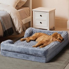 Dog Beds for Large Sized Dogs, Washable Orthopedic Dog Couch Sofa Bed