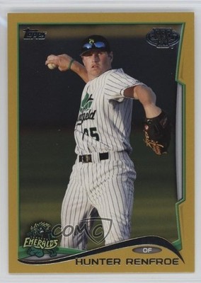 2014 Topps Pro Debut Gold 21/50 Hunter Renfroe #182 1d3a