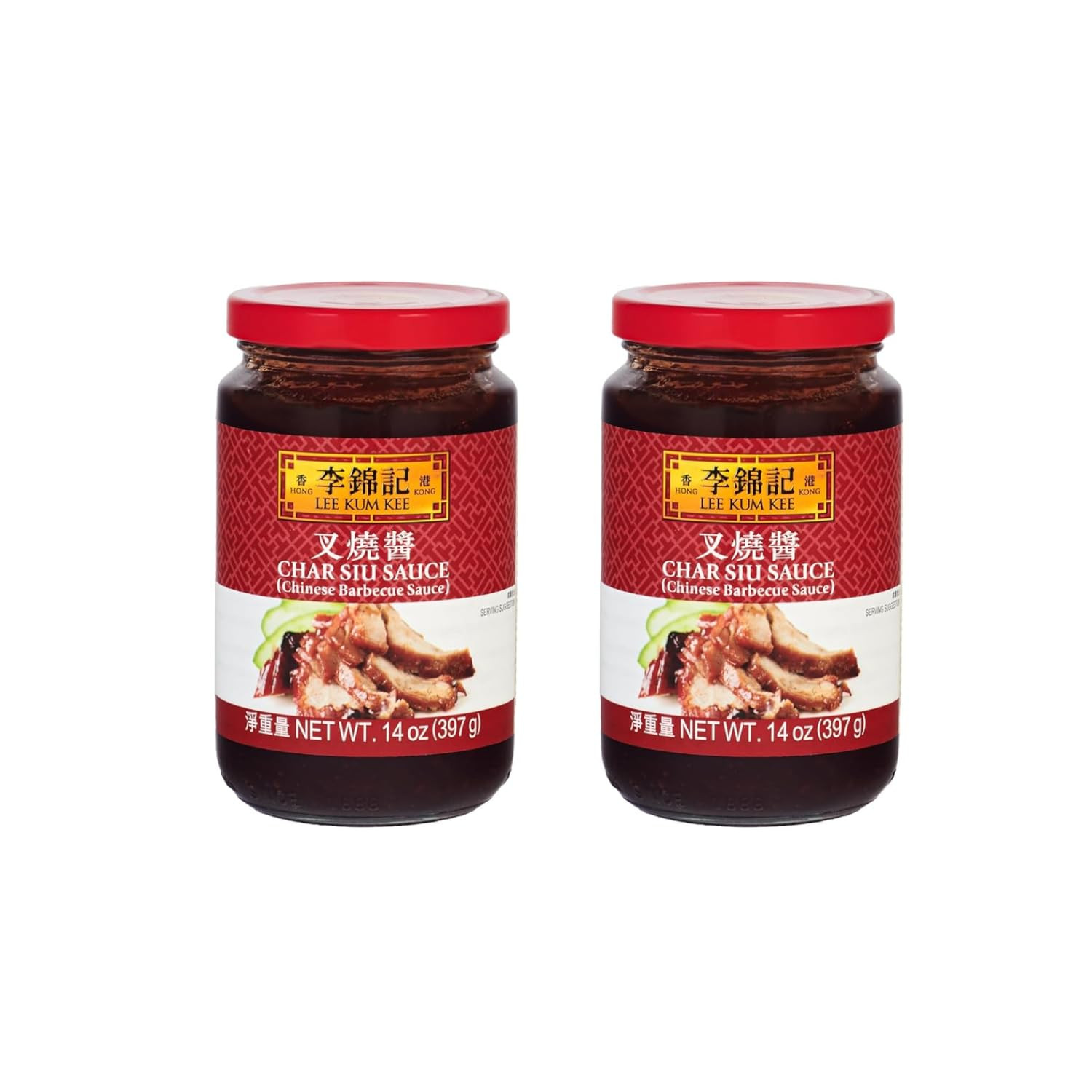 (14 Oz - 2 Pack), Honey-sweet Chinese Barbecue Sauce,